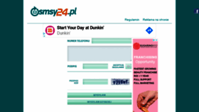 What Smsy24.pl website looked like in 2019 (4 years ago)