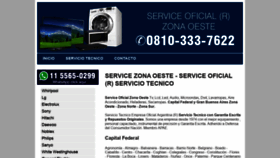What Serviceoficialzonaoeste.com website looked like in 2019 (4 years ago)
