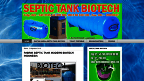 What Septictankbiotechsistem.com website looked like in 2019 (4 years ago)