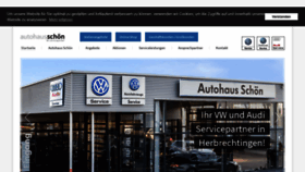 What Schoen-autohaus.de website looked like in 2019 (4 years ago)