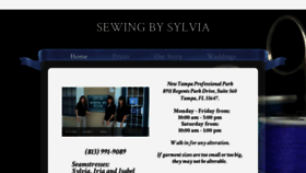 What Sewingbysylvia.com website looked like in 2019 (4 years ago)
