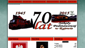 What Spryjewo.pl website looked like in 2019 (4 years ago)