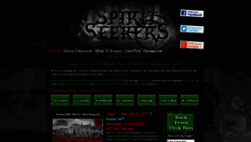 What Spiritseekers.info website looked like in 2019 (4 years ago)