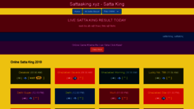 What Sattaaking.xyz website looked like in 2019 (5 years ago)