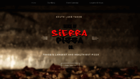 What Sliceofsierra.com website looked like in 2019 (4 years ago)