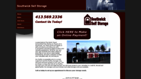What Southwickselfstorage.com website looked like in 2019 (4 years ago)