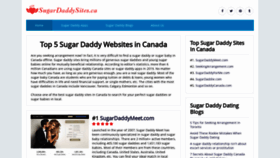 What Sugardaddysites.ca website looked like in 2019 (4 years ago)