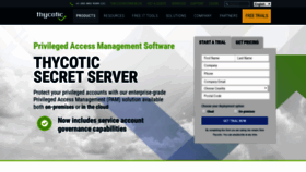 What Secretserver.com website looked like in 2019 (4 years ago)