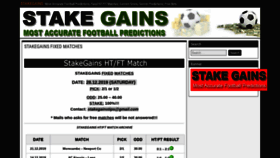 What Stake-gains.com website looked like in 2019 (4 years ago)