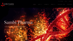 What Sambipharma.com website looked like in 2019 (4 years ago)