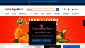 What Supervapestore.com.au website looked like in 2019 (4 years ago)