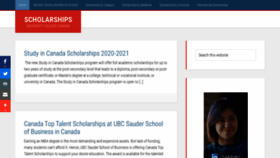 What Scholarship-grants.org website looked like in 2019 (4 years ago)