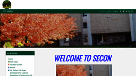 What Secon-online.org website looked like in 2019 (4 years ago)