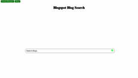 What Searchblogspot.com website looked like in 2019 (4 years ago)