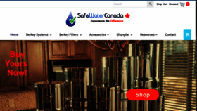 What Safewateralberta.com website looked like in 2019 (4 years ago)