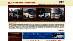What Southdelhitravel.com website looked like in 2019 (4 years ago)