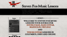 What Stevenfox.us website looked like in 2019 (4 years ago)