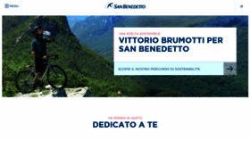 What Sanbenedetto.it website looked like in 2019 (4 years ago)