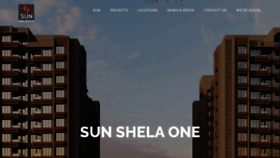 What Sunbuilders.in website looked like in 2019 (4 years ago)