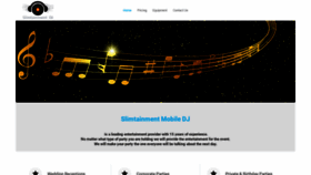 What Slimtainment.com website looked like in 2019 (4 years ago)