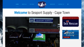 What Seaportsupply.co.za website looked like in 2019 (4 years ago)
