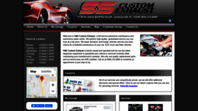 What Sscustomexhaust.com website looked like in 2019 (4 years ago)