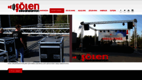 What Solenorganizasyon.com website looked like in 2019 (4 years ago)