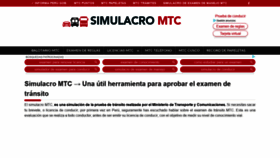 What Simulacromtc.com website looked like in 2019 (4 years ago)