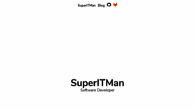 What Superitman.com website looked like in 2019 (4 years ago)