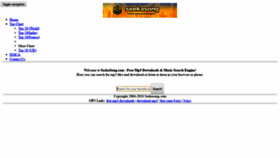 What Seekasong.com website looked like in 2019 (4 years ago)