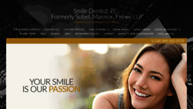 What Smiledentists.com website looked like in 2019 (4 years ago)