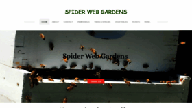 What Spiderwebgardens.com website looked like in 2019 (4 years ago)