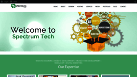 What Spectrum-tech.net website looked like in 2019 (4 years ago)