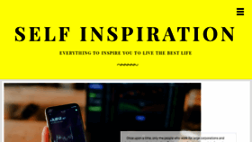 What Self-inspiration.com website looked like in 2019 (4 years ago)