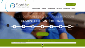 What Santea-france.com website looked like in 2019 (4 years ago)