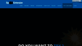 What Sipphonextension.com website looked like in 2019 (4 years ago)