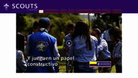 What Scout.org.co website looked like in 2019 (4 years ago)