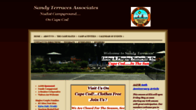 What Sandyterraces.com website looked like in 2019 (4 years ago)
