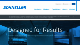 What Schneller.com website looked like in 2019 (4 years ago)