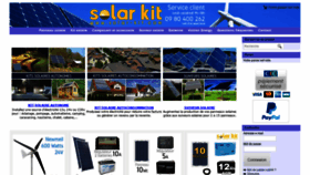 What Solar-kit.com website looked like in 2019 (4 years ago)