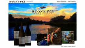 What Stoneflyvineyards.com website looked like in 2019 (4 years ago)