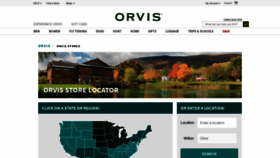 What Stores.orvis.com website looked like in 2019 (4 years ago)