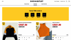 What Sheinoutlet.com website looked like in 2019 (4 years ago)