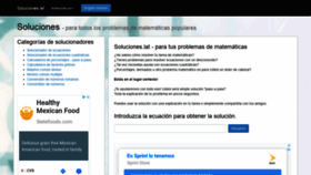 What Soluciones.lat website looked like in 2019 (4 years ago)
