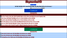 What Skymovieshd.wtf website looked like in 2019 (4 years ago)