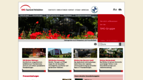 What Shg-kliniken.de website looked like in 2019 (4 years ago)