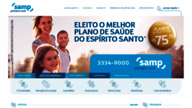 What Samp.com.br website looked like in 2019 (4 years ago)