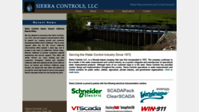 What Sierracontrols.com website looked like in 2019 (5 years ago)