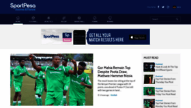 What Sportpesanews.com website looked like in 2019 (4 years ago)