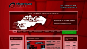 What Stahovanie-golem.sk website looked like in 2019 (4 years ago)